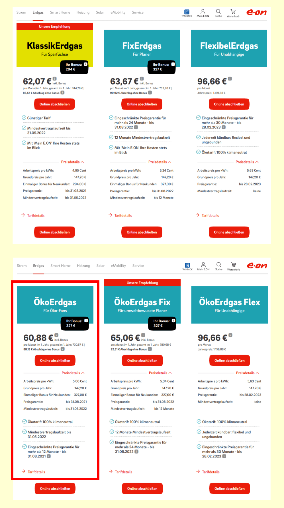 Gaspreisvergleich: Das kann schiefgehen!